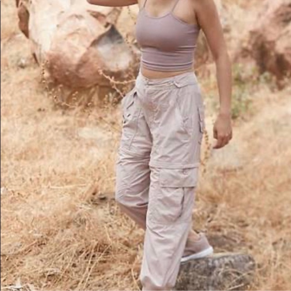 Free People Movement Take Off Packable Lined Pants Shorts Cargo